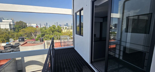 Departamento 62m2 Exterior Balcon En Roma 2 Recamaras