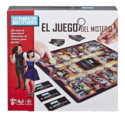 Parker Brothers Juego De Misterio Hasbro Original Amv