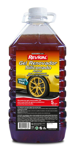 Gel Renovador Ambar Para Gomas Y Alfombras De Goma Revigal