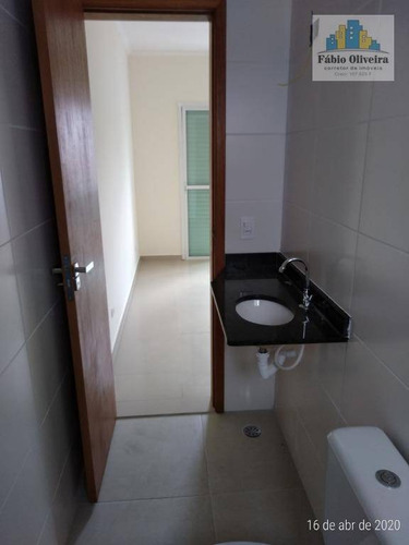 Imagem 20 de 30 de Cobertura Com 2 Dormitórios À Venda, 51 M² Por R$ 320.000,00 - Parque Novo Oratório - Santo André/sp - Co0106