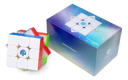 Cubo Mágico 3x3 Gan 12 Maglev Uv Profesional De Competencia