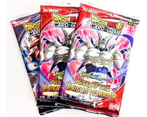 Dragon Ball Unison Warrior Sobres Cartas Originales 