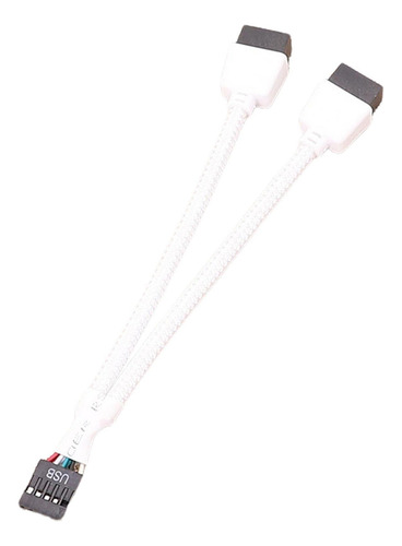 Cabo Divisor De Cabeçalho Usb 2.0 Cabo De Extensão Da Placa-
