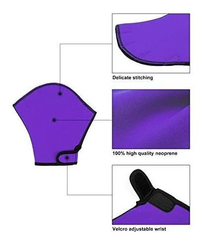 Guantes Fitst4 Aguamarina Palmeada Paddle De Natación Guante