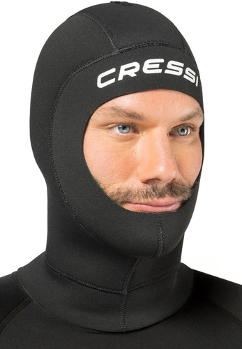 Cressi Solo Flex 7/5 Unisex (negro/negro), Negro, L/xl