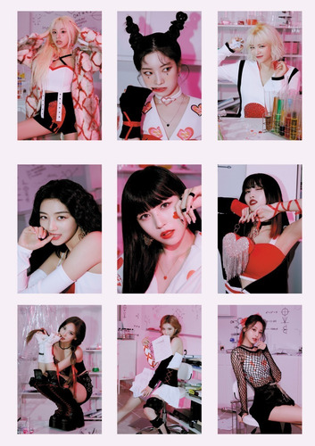 Photocards Twice Fanmade X 10 Un