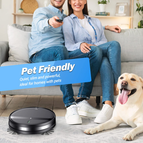 Aspiradora Robot Combo Wifi Alexa Ultra Delgada Mmg