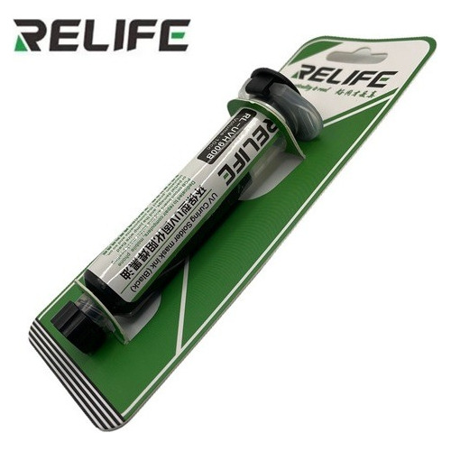 Mascara Uv Relife / Verde Y Negro En Tubo