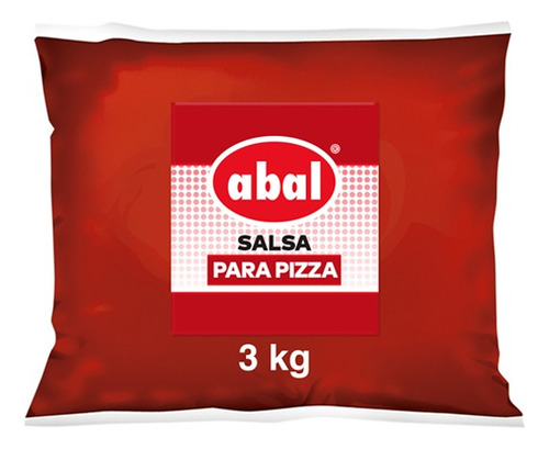 Paquete De 3 Salsa Para Pizza Abal 3kg C/u