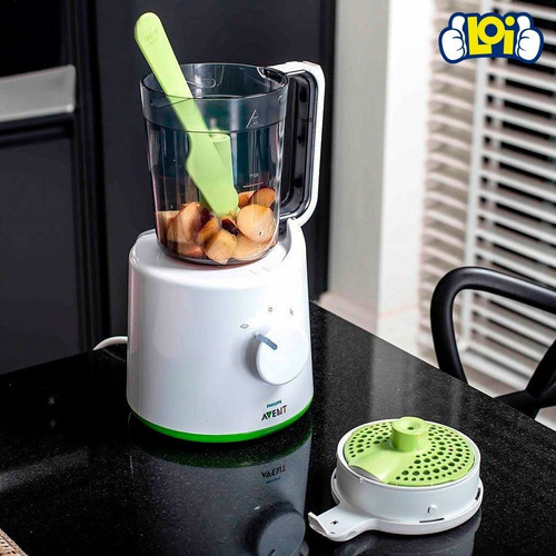 Imagen 6 de 9 de Máquina Avent 2 En 1 Vaporera Y Licuadora Comida Bebés Loi