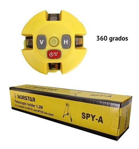 Imagen 6 de 9 de Nivel Laser Autonivelante 360 Grados Con Trípode De Aluminio
