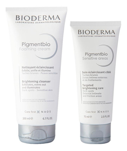  Kit Bioderma Pigmentbio - Sabonete E Creme Corporal