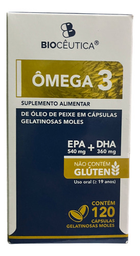 Suplemente Alimenticio Omega 3 120 Capsulas