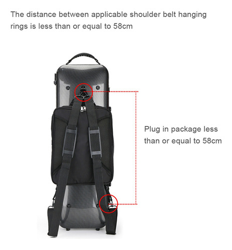 Funda Universal De Fibra De Carbono Para Violín Y Partitura