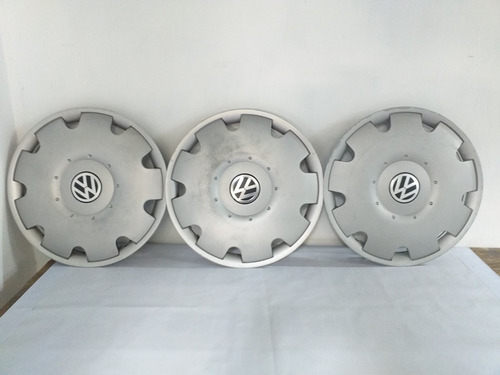 3 Tapones Rin 13 Originales Vw Pointer 