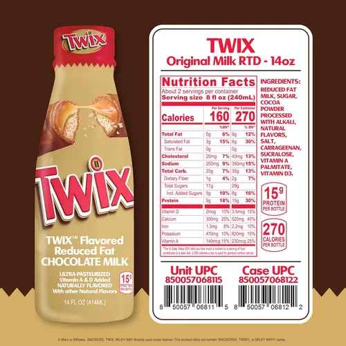Twix Chocolate Milk - Sabores Irresistibles Y Rendimiento