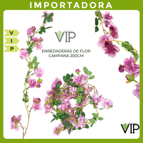 Plantas Artificiales Enredaderas De Flores