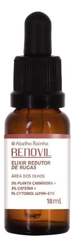 Elixir Redutor De Rugas Área Dos Olhos Renovil Abelha Rainha Momento de aplicação Dia/Noite