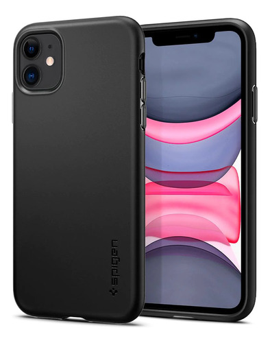 Apple iPhone 11 Spigen Thin Fit Pro Carcasa Funda Case