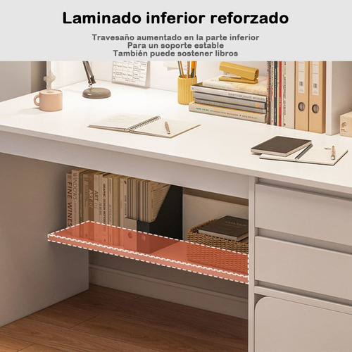 Escritorio Con Cajones Y Repisas Escritorio Para Computadora
