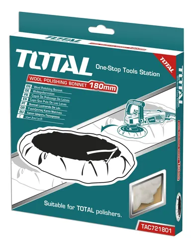 Bonete Para Pulidora 7 Pulgadas Total Tac721801 Lachispa