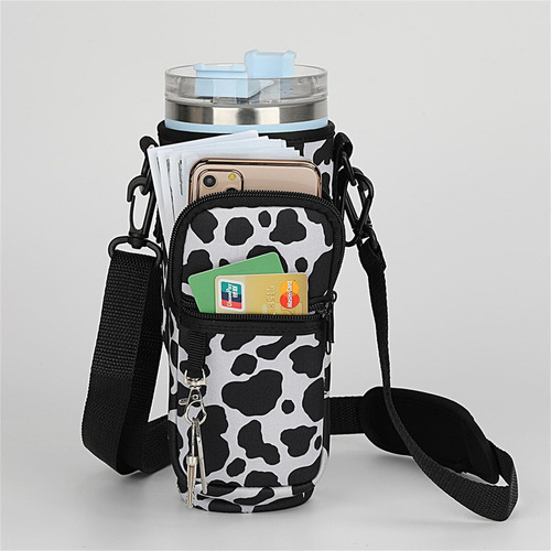 1pcs Bolsa Portabotellas De Agua Para Vaso D 40oz Con Asa