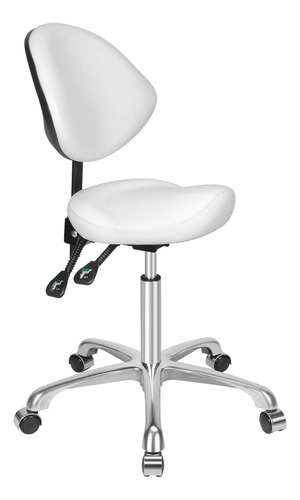 Kaleurrier Taburete Ergonmico Giratorio Con Ruedas, Silla De