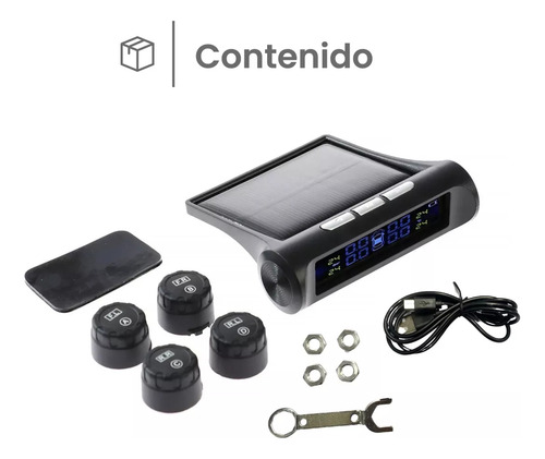 Raitot Sensor Tpms Medidor Presion Temperatura Rueda Neumati