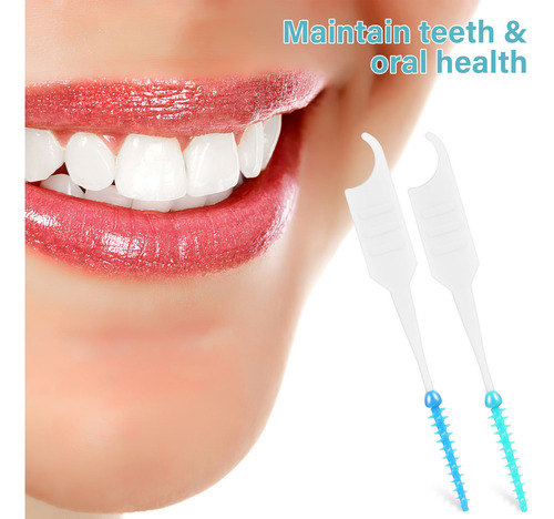 Palillos De Dientes Interdentales Desechables De 400 Piezas