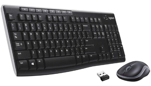 Imagen 2 de 7 de Teclado Mouse Inalambrico Logitech Mk270 + Mouse Pad G240