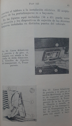 Manual Conozca Su Automovil Fiat 125 1 Tomo