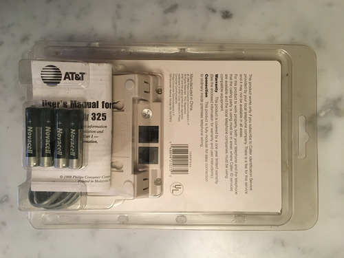 At&t Call Display 325