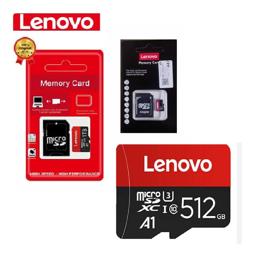Motorola Micro Sd 512gb Lenovo Somos Tienda