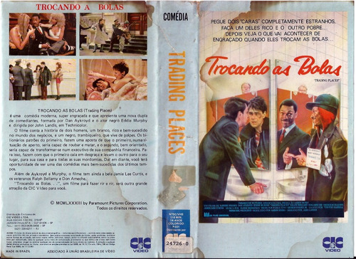 Vhs - Trocando As Bolas - Dan Aykroyd