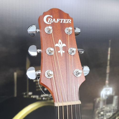 Imagem 5 de 8 de Violao Crafter Orchestra Eletroacústico Cutaway Ht-100ce/alm