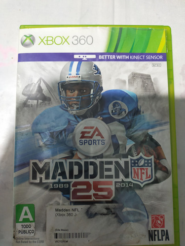 Madden Para Xbox 360 (Reacondicionado)