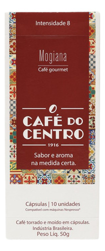 Cápsulas Para Nespresso®, Café Do Centro, Mogiana