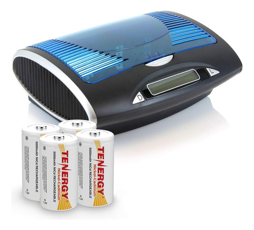 Tenergy Bateras Nicd D Recargables Y Cargador Inteligente Lc