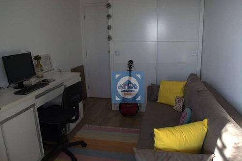 Imagem 9 de 20 de Apartamento Com 3 Dormitórios À Venda, 114 M² Por R$ 930.000,00 - Ponta Da Praia - Santos/sp - Ap6133