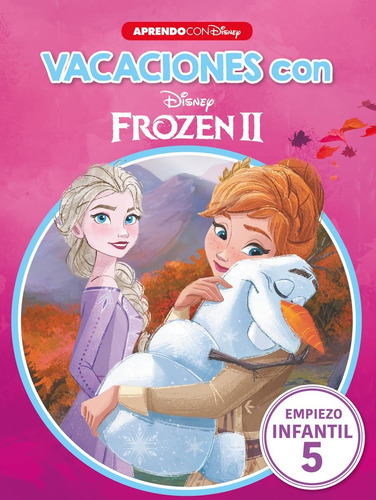 Vacaciones Con Frozen Ii Libro Educativo - Disney