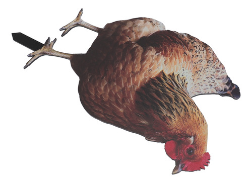 Estaca Acrílica De Imitación De Gallina Para Tapón De Suelo,