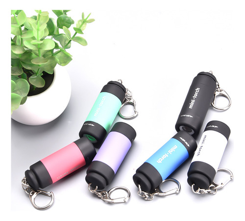 Mini Linterna De Luz Fuerte Con Iluminación Led Recargable,
