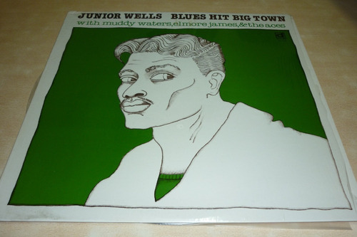 Junior Wells Blues Hit Big Town Vinilo Usa 10 Puntos Jcd055