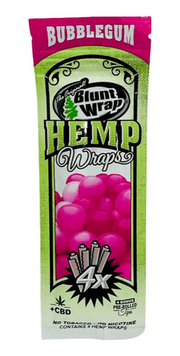 Imagen 4 de 6 de Blunt De Cáñamo Blunt Wrap Con Cbd 4x