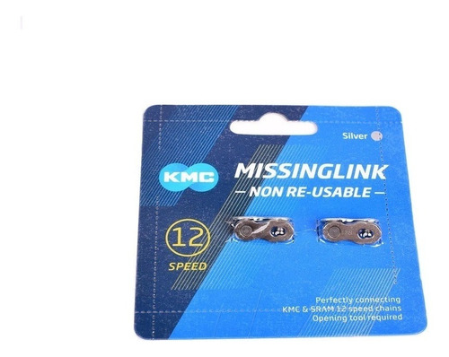 Missinglink Kmc 12v. Silver  Blister X2 Unidades