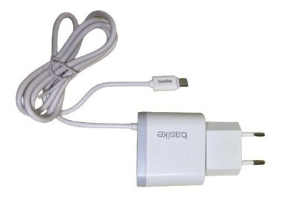Imagem 4 de 5 de Carregador De Parede Inteligente Usb Duplo 3.1a V8 Basike