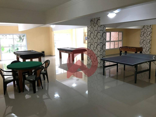 Imagem 7 de 25 de Apartamento Com 3 Dormitórios À Venda, 104 M² Por R$ 450.000,00 - Tupi - Praia Grande/sp - Ap2586