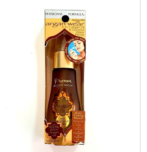 Argan Wear 2 En 1 Aceite Con Agua Coco Physicians Formula 