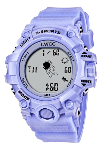 Reloj Digital Para Hombre Y Mujer Deportiva Plástico Ptu