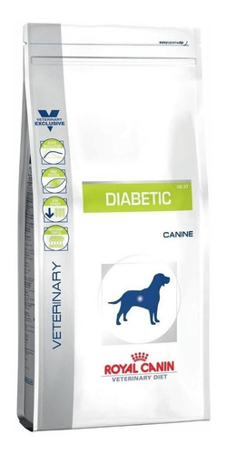 Ração Royal Canin Veterinary Diet Canine Diabetic para cachorro adulto todos os tamanhos sabor mix em saco de 10kg